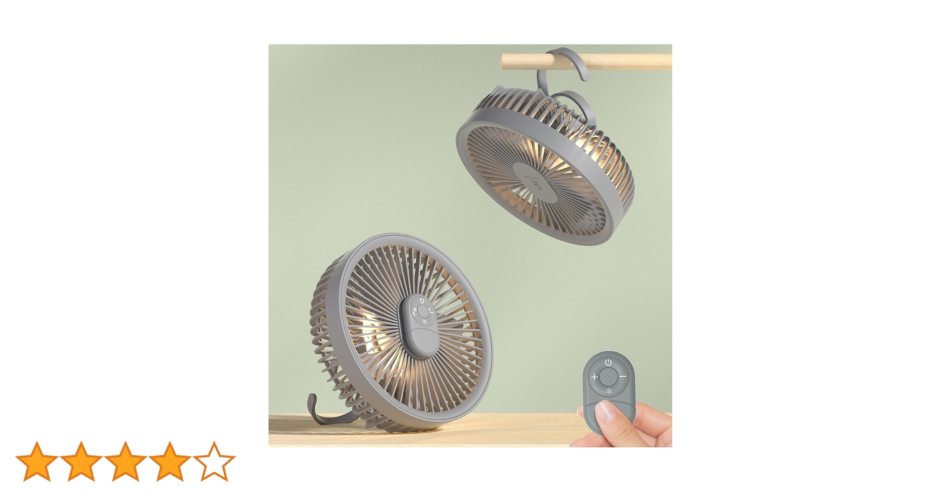 Amazon | 扇風機 卓上 壁掛け 吊り下げ 2025新型 1台3役 マグネット